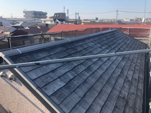 東京都中野区大和町にて屋根、外壁塗り替え!　火災保険対応工事です！