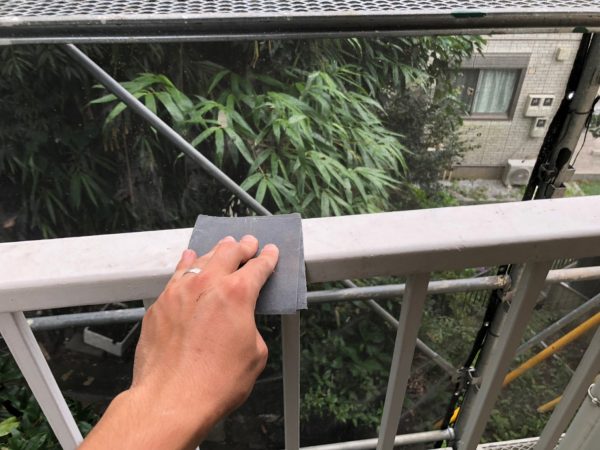 神奈川県横浜市東戸塚にて屋根、外壁、手摺塗装