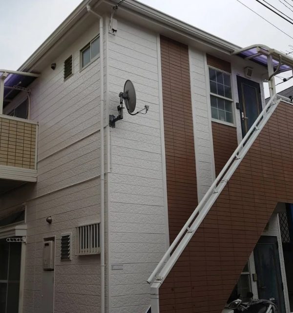 杉並区西荻窪にてアパート塗装施工完了いたしました！